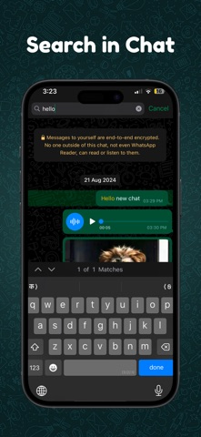 Chats Backup Reader App Screenshot 5 of 5