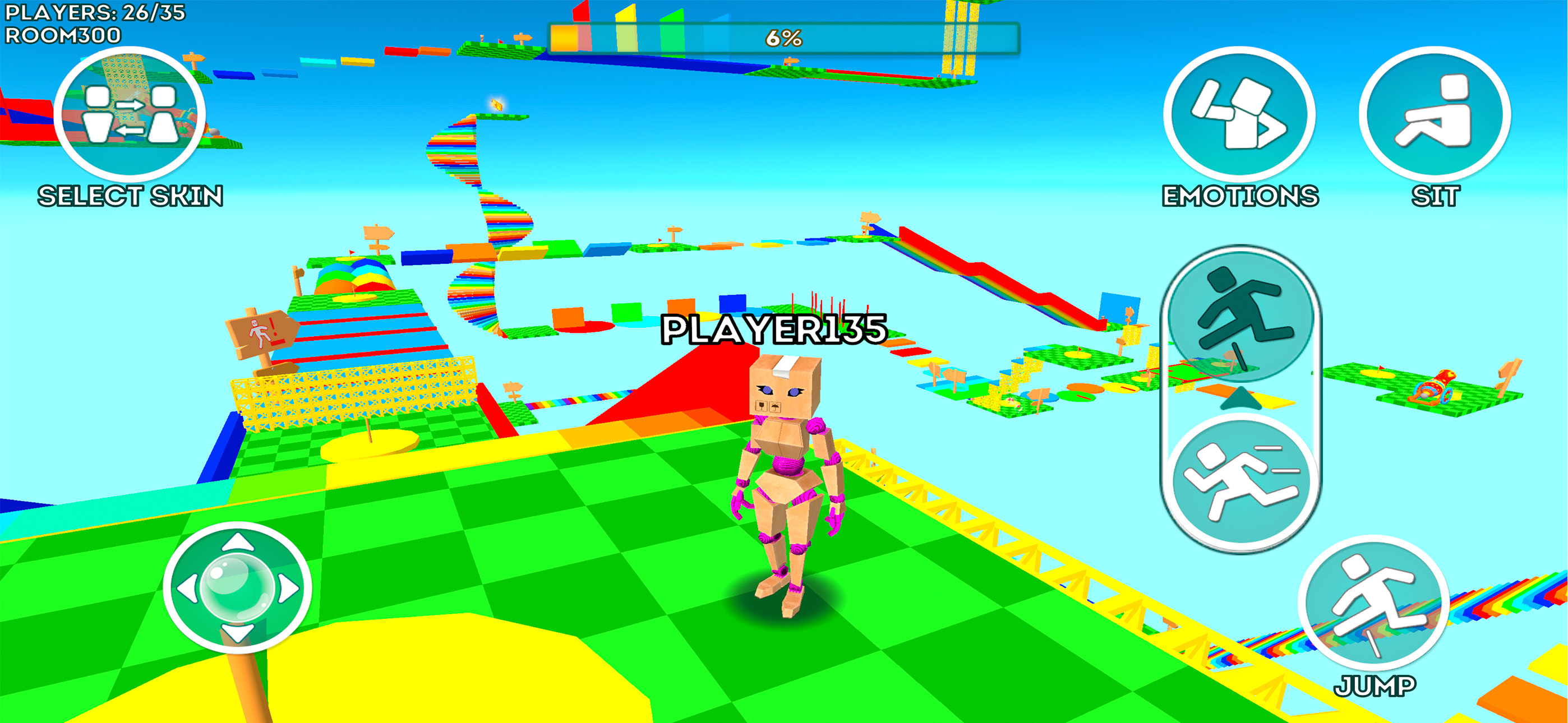 Obby Online Parkour World screenshot 7