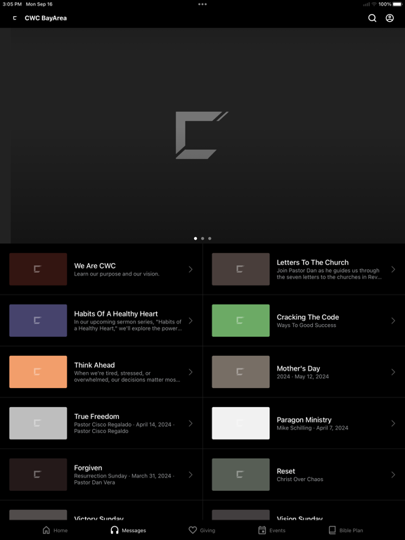 CWC BayArea iPad screenshot 2 - Lifestyle app