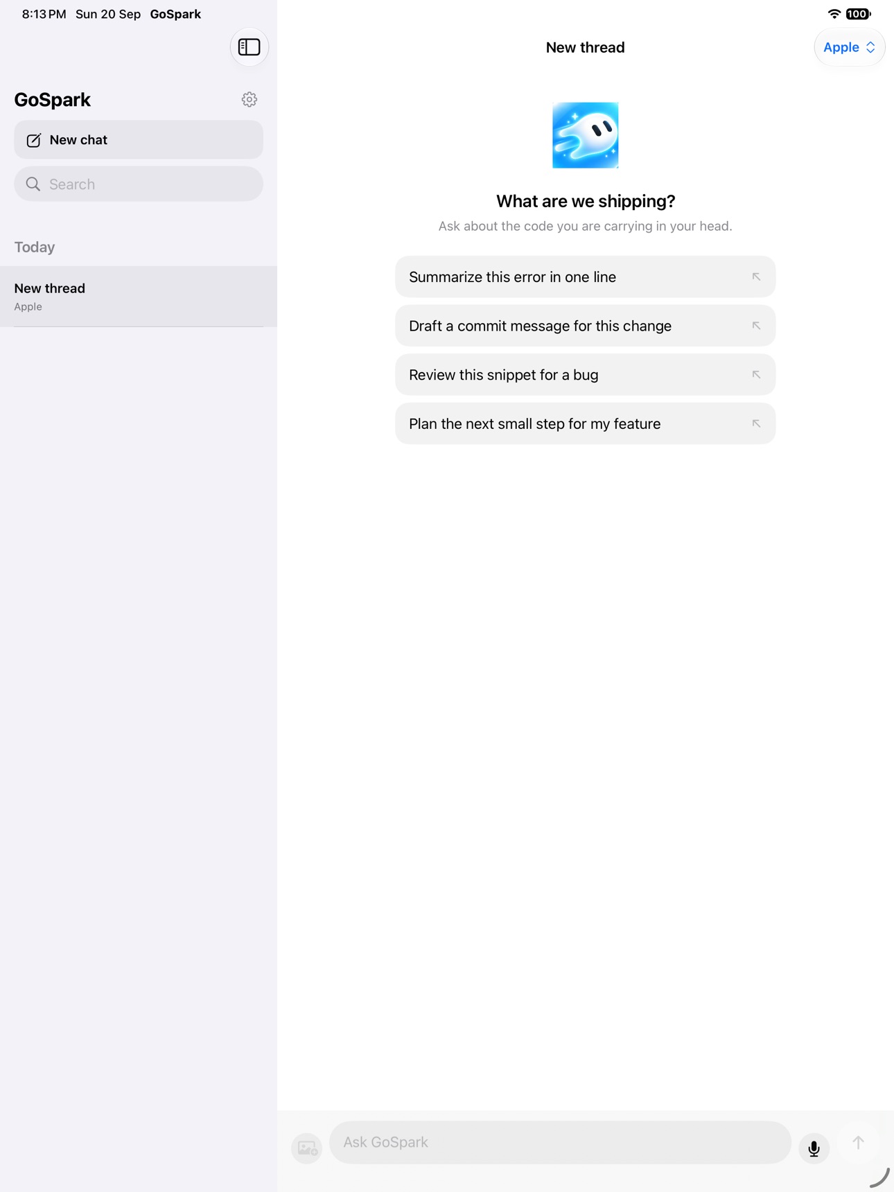Screenshot 7 of GoSpark: Spark it. Ship it.