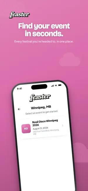 Feaster Pay iPhone screenshot 2