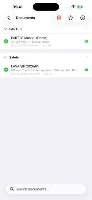 FlySafe Document Distribution screenshot 3