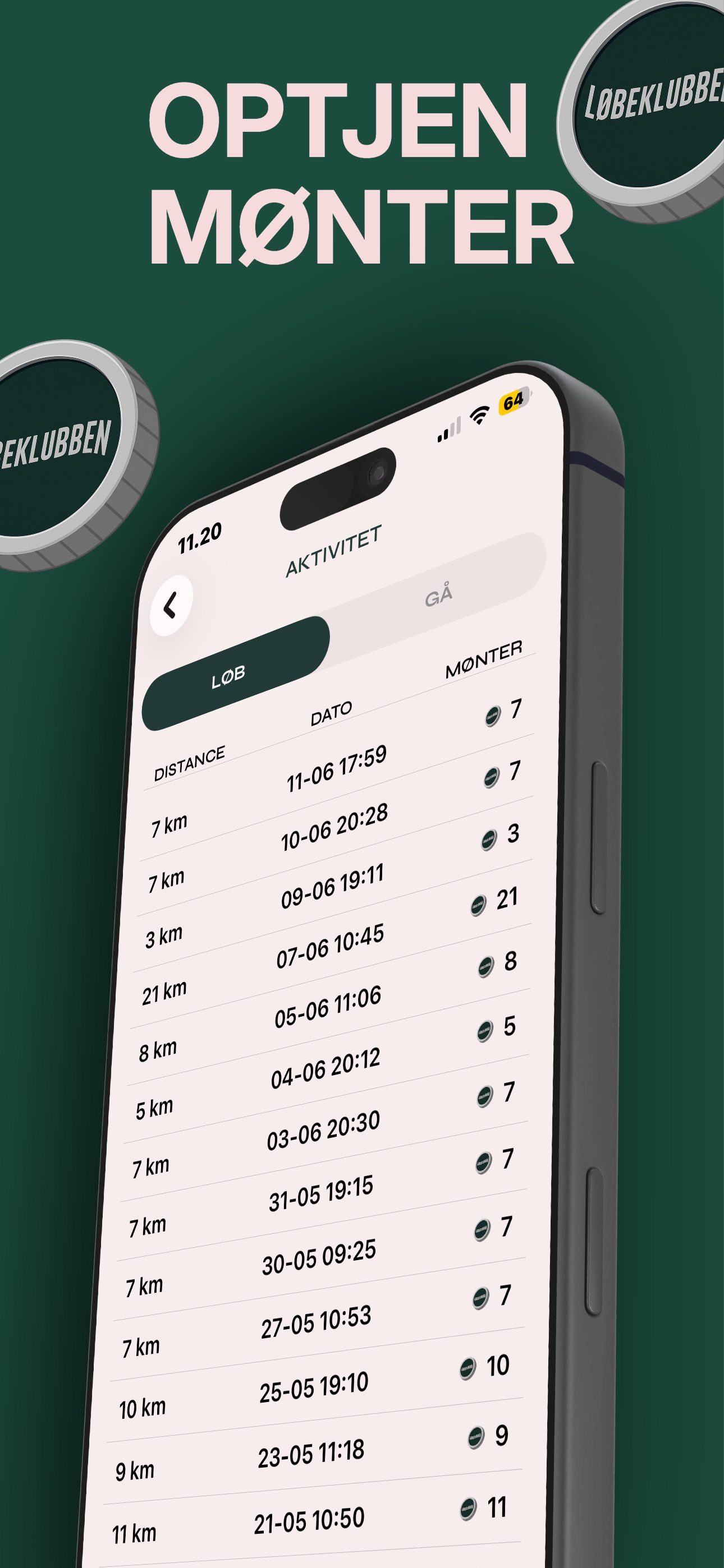Screenshot 3 of Løbeklubben