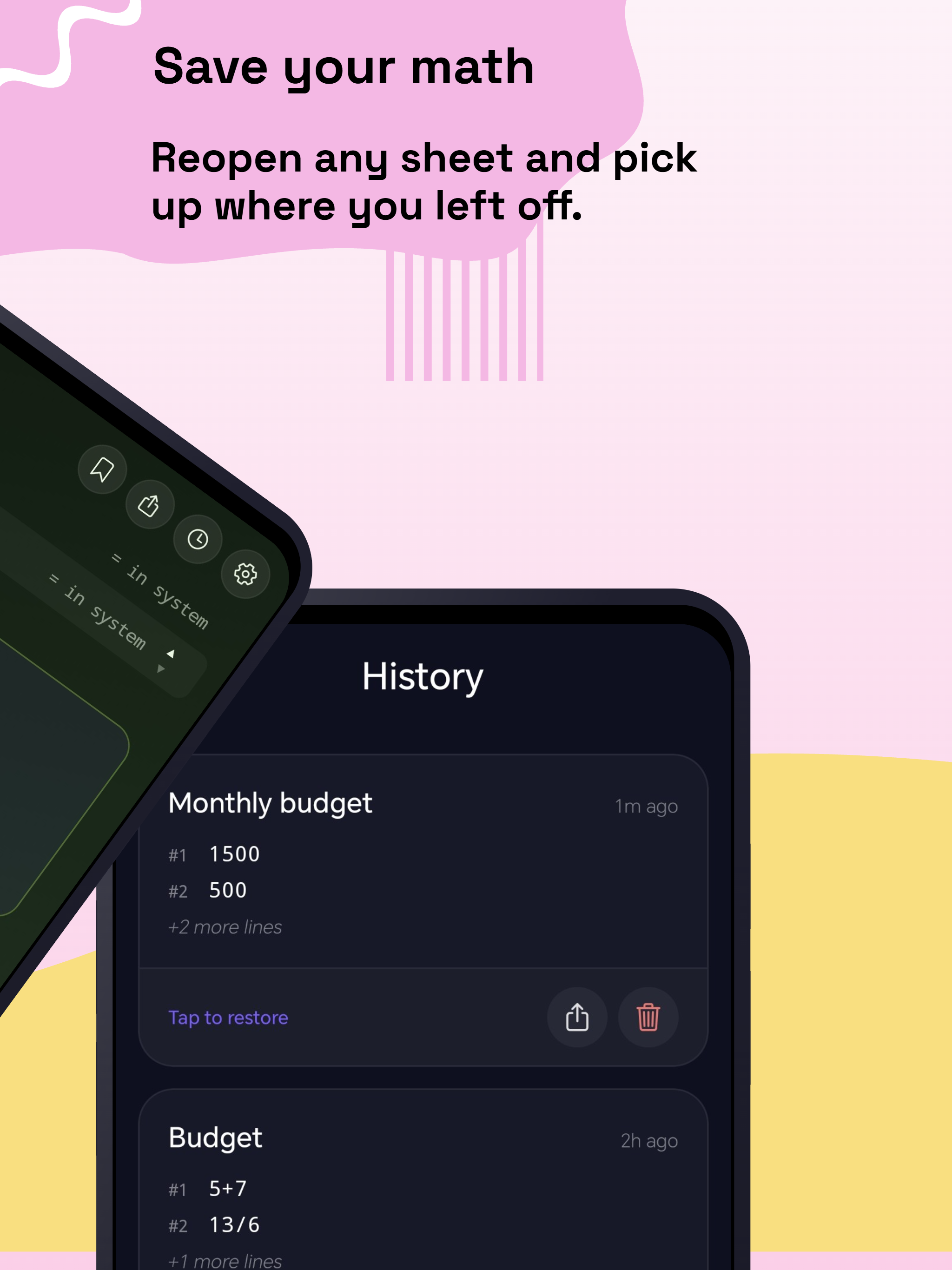 MyCal: Editable Calculator
