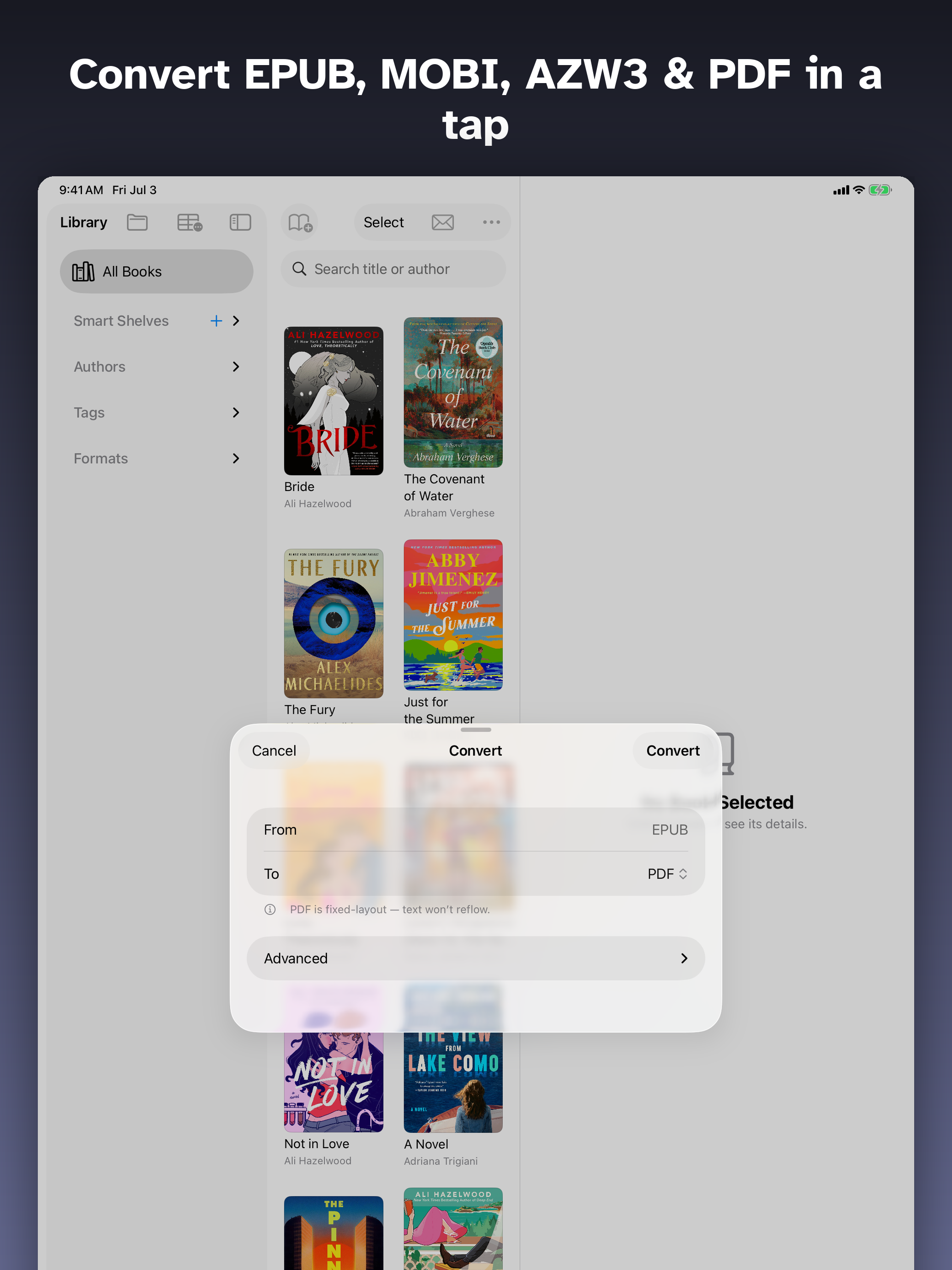 eBouquin Ebook Library Manager screenshot 12