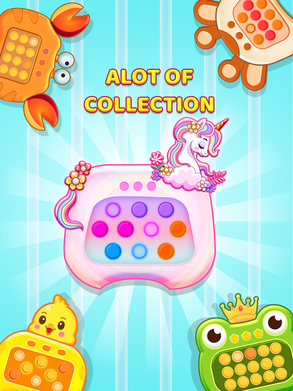 Relaxing Pop It Machine Toy iPad screenshot 3 - Games app
