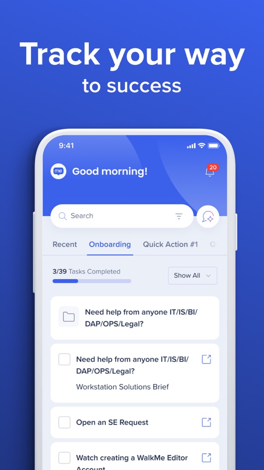 #6. WalkMe Menu (iOS) By: WalkMe Ltd.