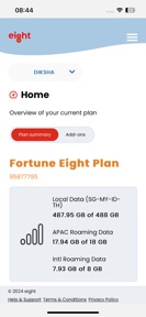 eight Telecom screenshot