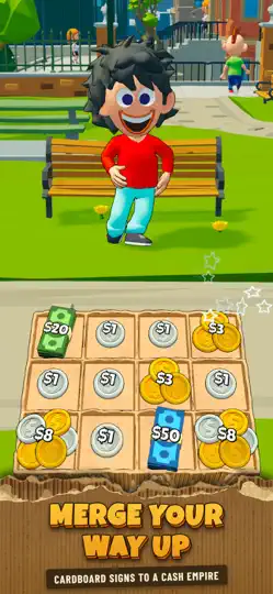 Street Life 2: Merge Tap Idle iPhone Ekran Görüntüsü 1