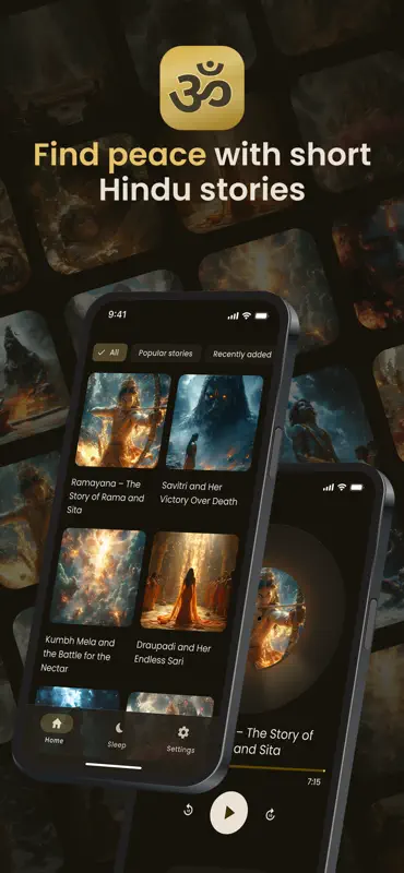 Nidrana: Hindu Stories screenshot 1 of 4
