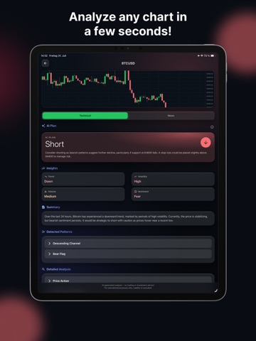 ChartDetector AI iPad screenshot 1