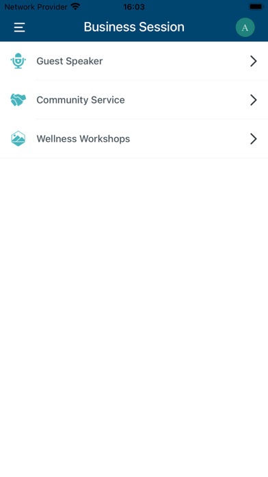 Unum Events Screenshot