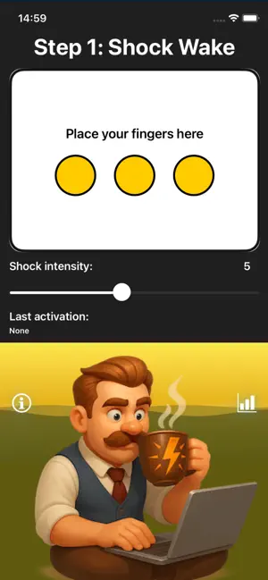 Shock Coffee – Stay Awake App screenshot 1