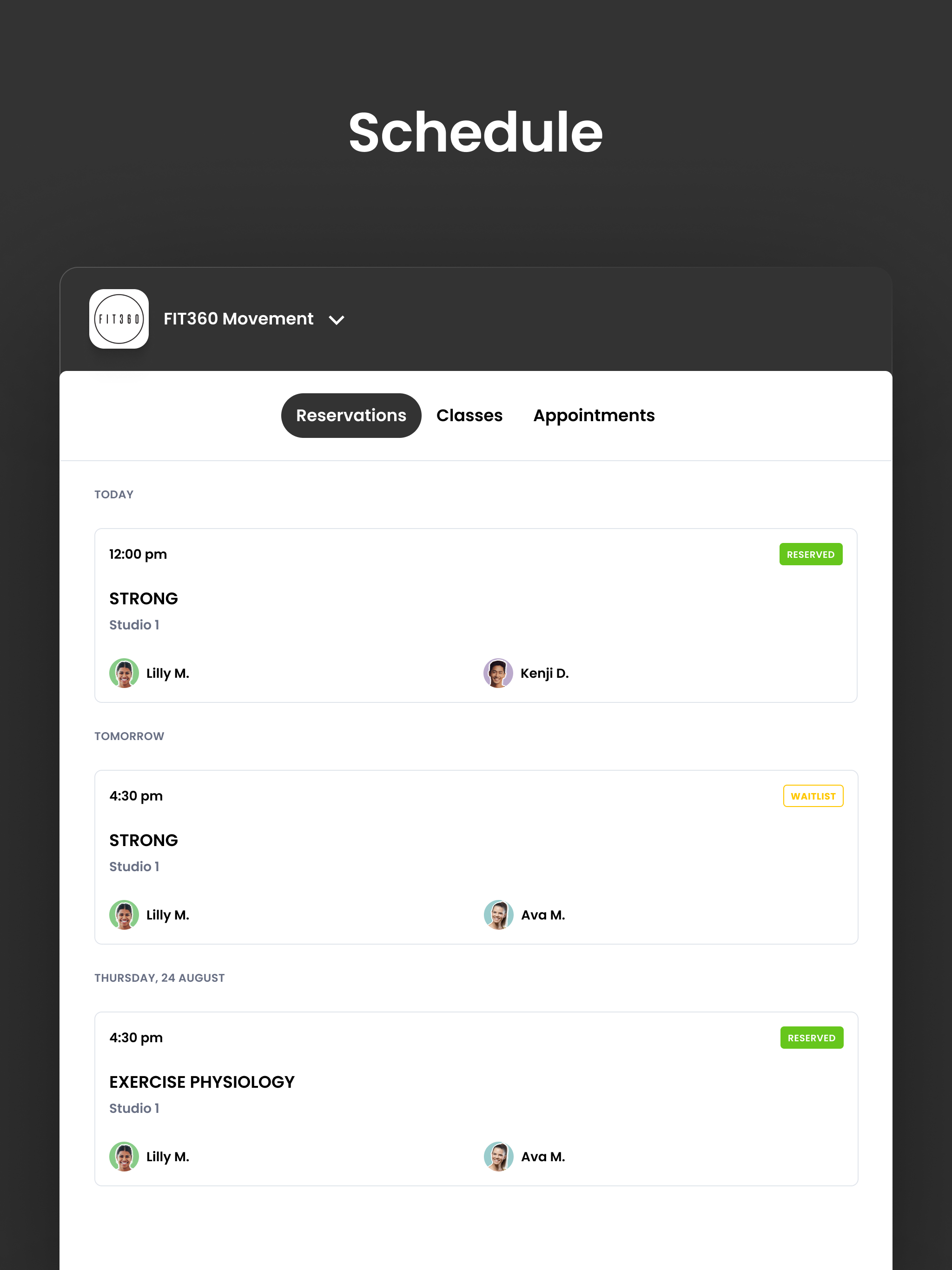 FIT360 Movement AU