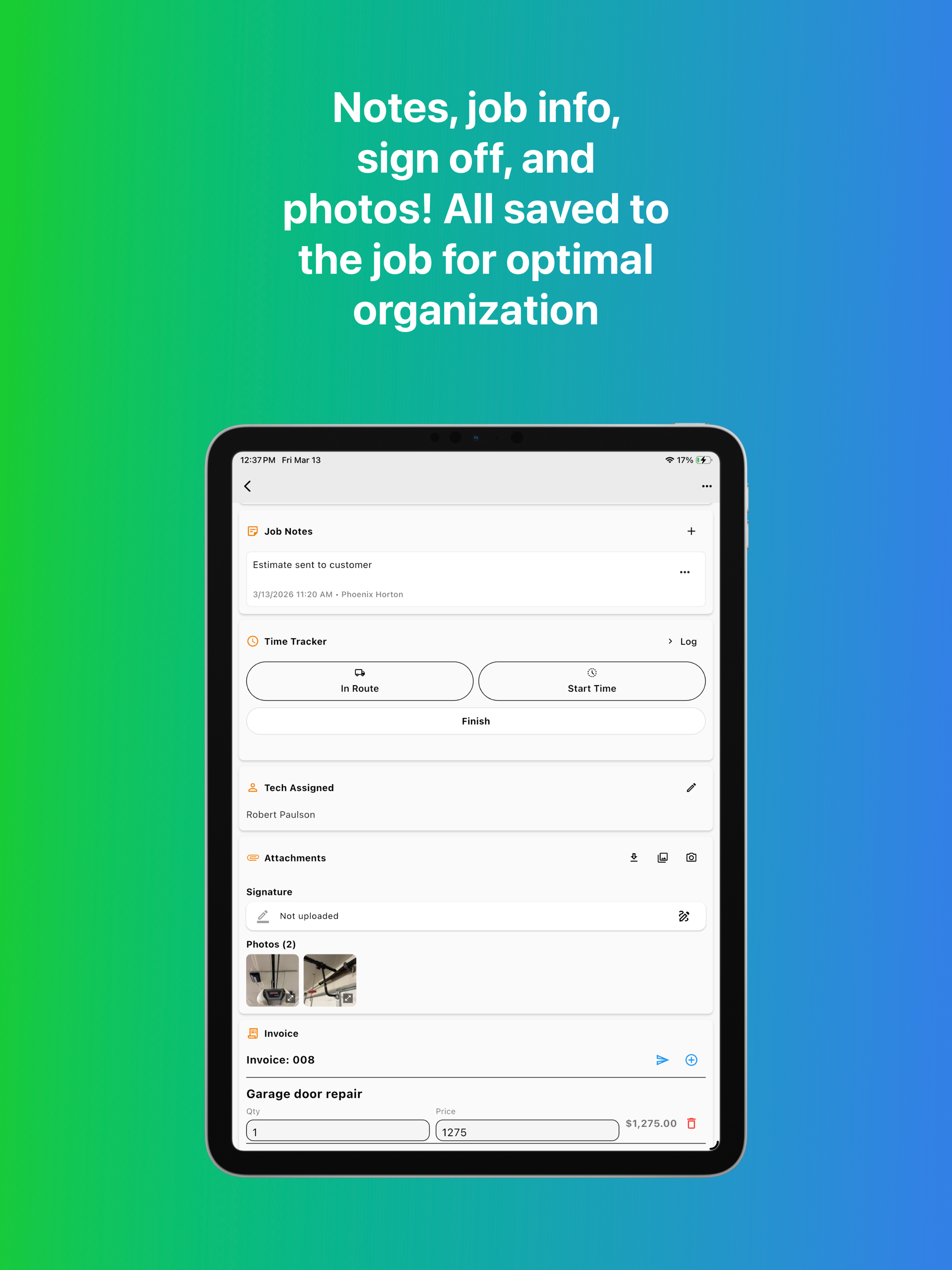 JobFish Pro: Jobs & Invoices