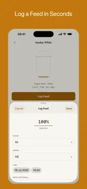 Sourdough Tracker - BakeIt! screenshot 3