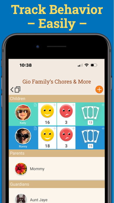 Screenshot #1 pour Smiles & Frowns: Rewards Chart