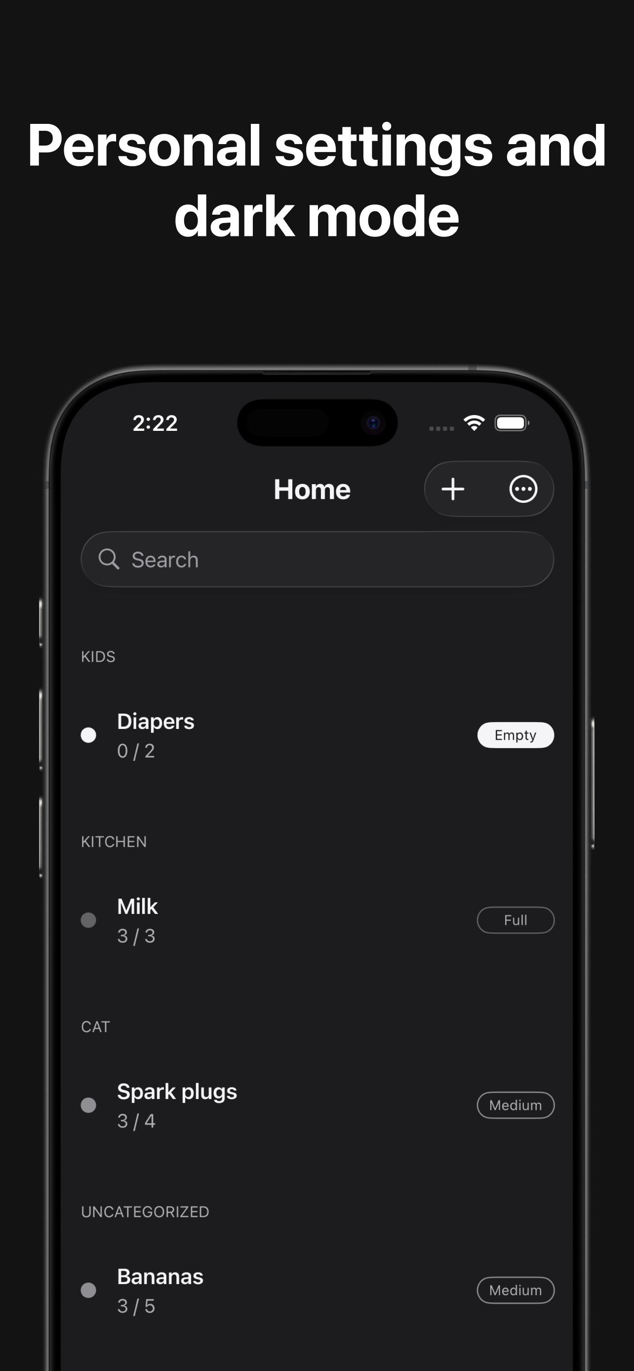 Alma: Inventory Tracker