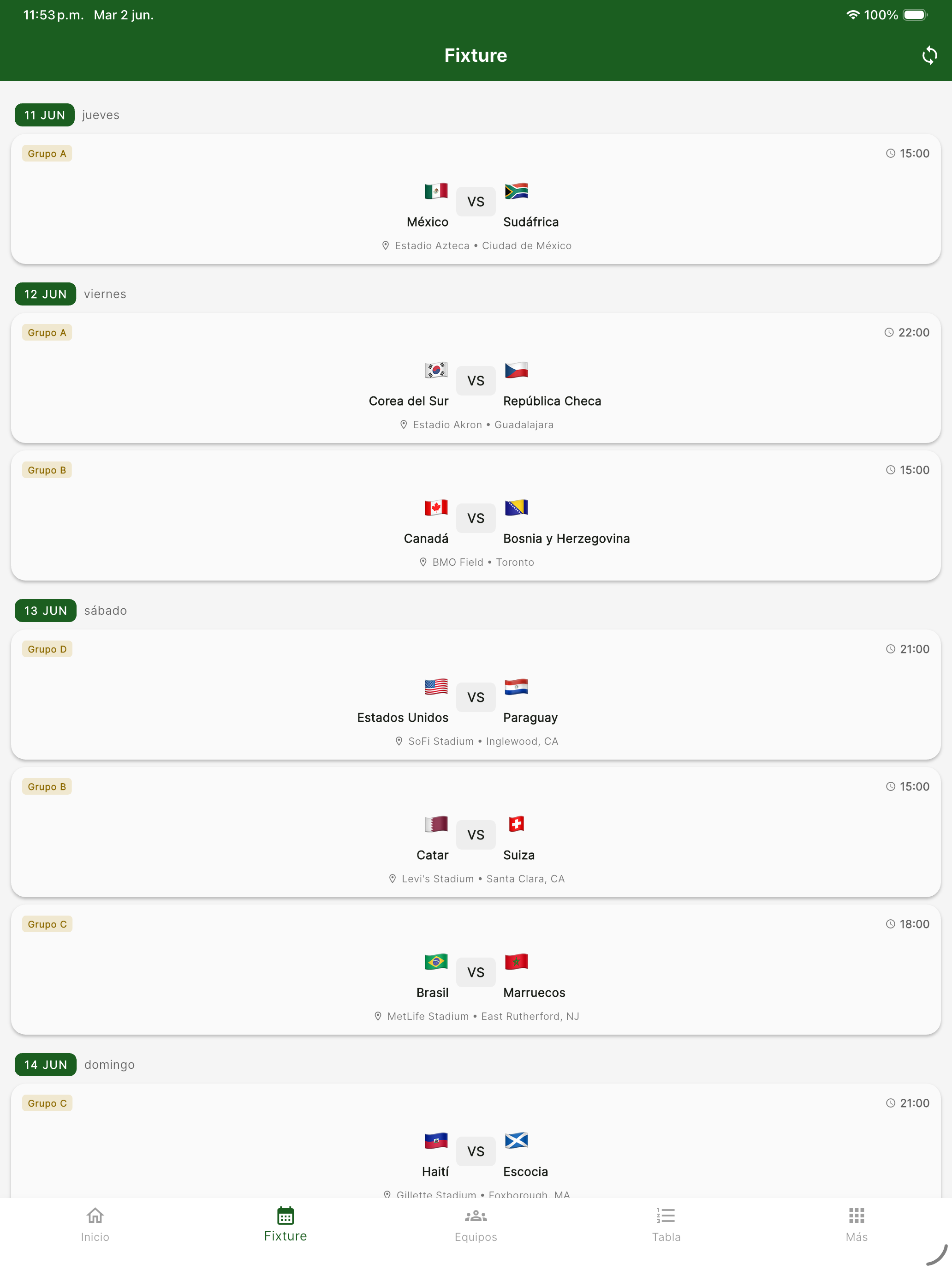 Fútbol 2026 Norteamérica screenshot 8