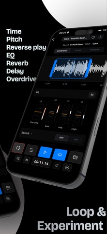 SnippetLoop - audio editor iPhone screenshot