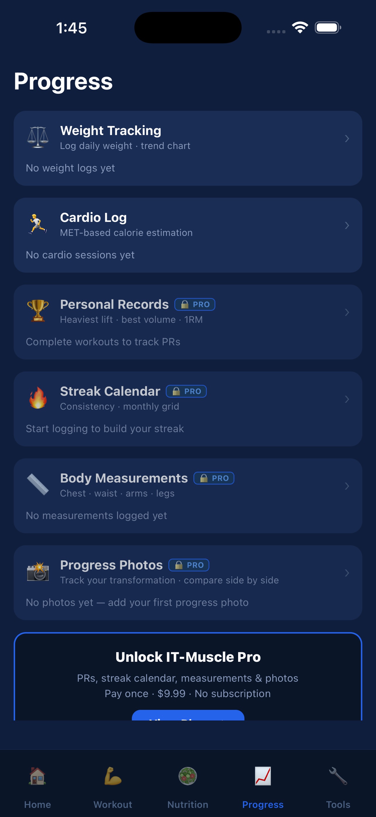Screenshot 4 of IT-Muscle Fitness App
