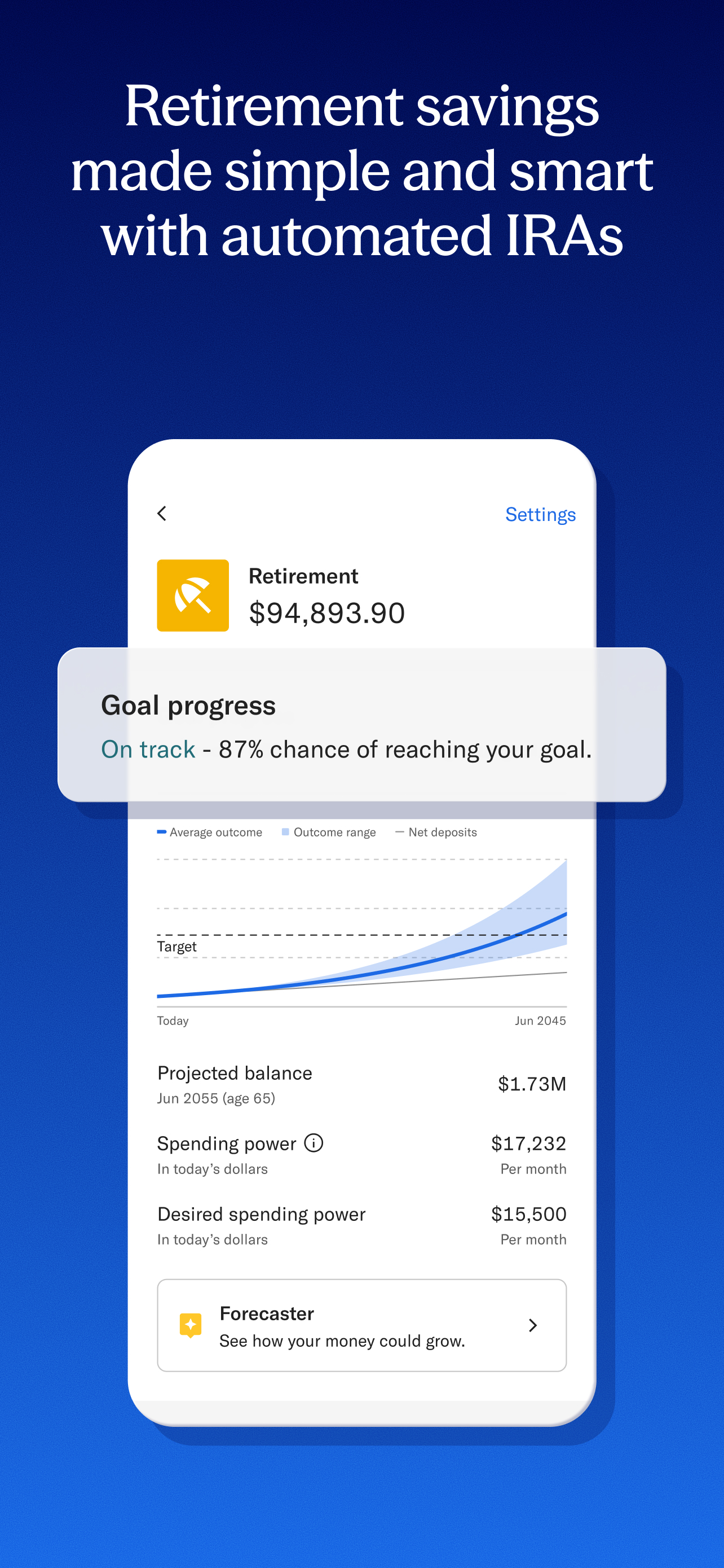 Betterment Invest & Save Money screenshot 9