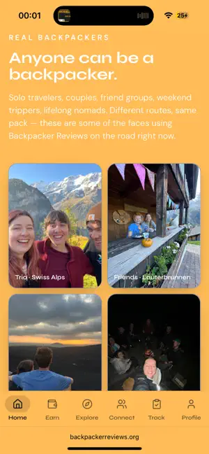 Backpacker Reviews screenshot 2