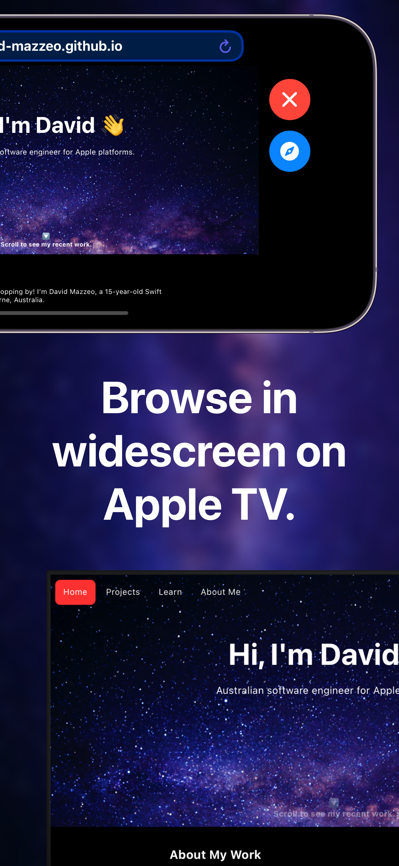 Galactic: Web Browser & Search