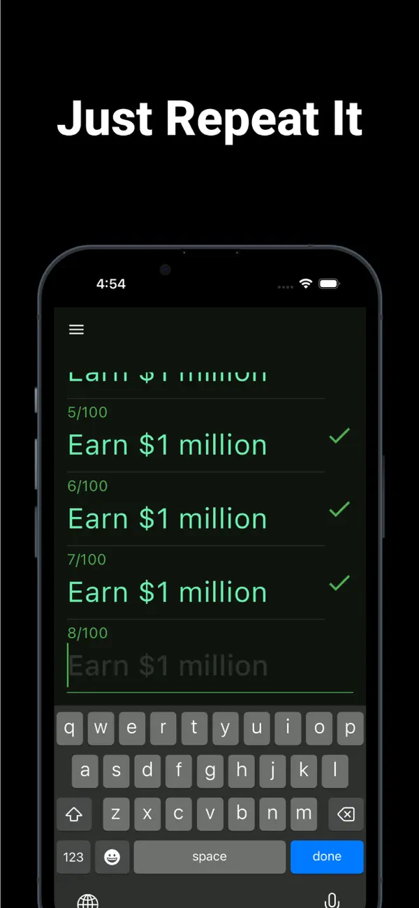 #3. MiracleNote : Dreams come true (iOS) By: Sungho Park