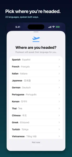 Psybeam: AI Voice Translator screenshot 3