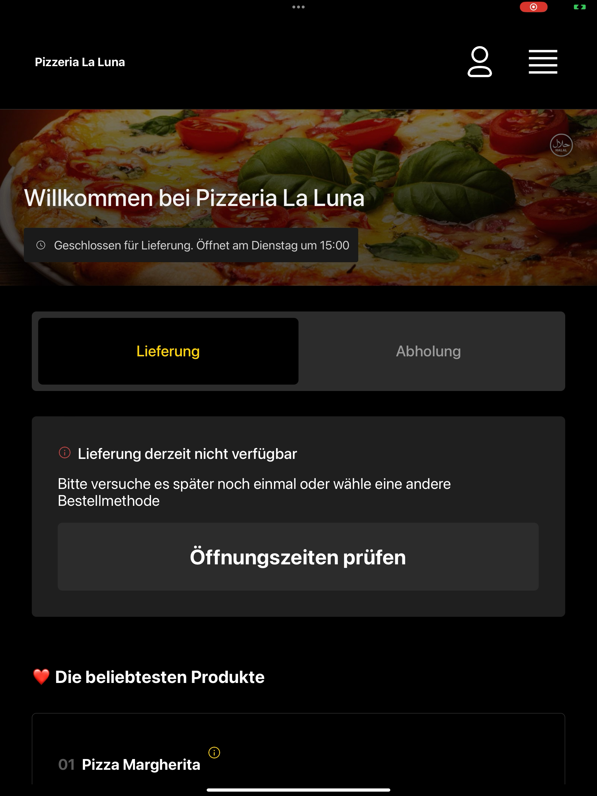 Pizzeria La Luna DE screenshot 13