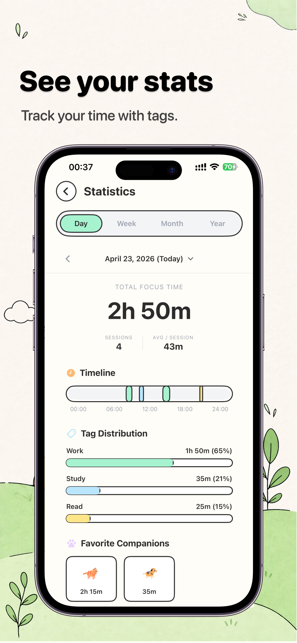 Mofu: Pomodoro Focus Timer