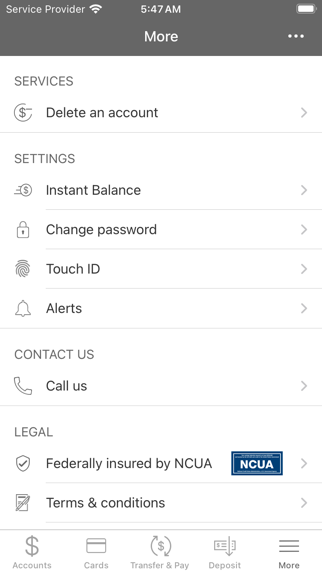 Mill Town Credit Union Screenshot