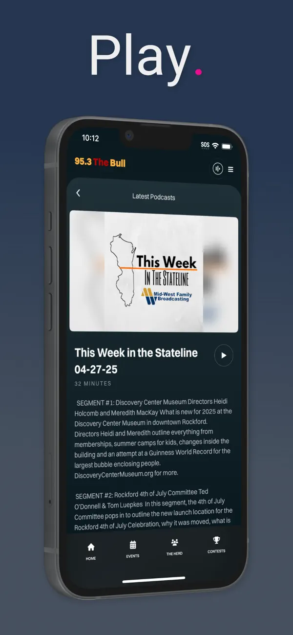Screenshot #2 pour 95.3 The Bull