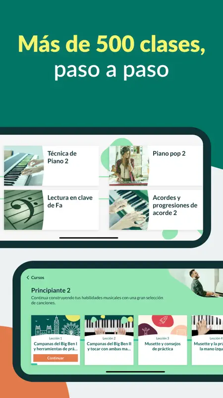 Skoove - Clases de piano screenshot 4 of 8