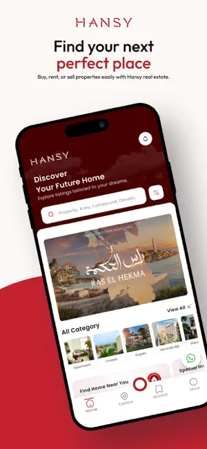 Hansy - Real Estate screenshot 1