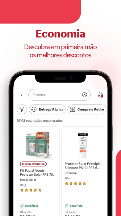 Drogasil: Drogaria Online 24h iPhone screenshot 5 - Health & Fitness app