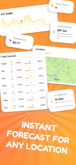 Tanning & UV Index: Safe Sun iPhone screenshot 5
