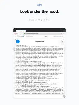 Atom Browser: Adblock, Scripts screenshot 16