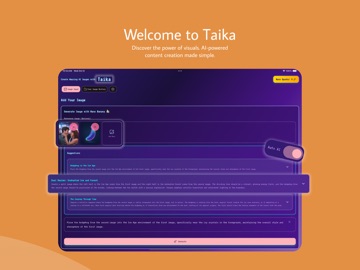 Taika - Art with a single tap iPad screenshot