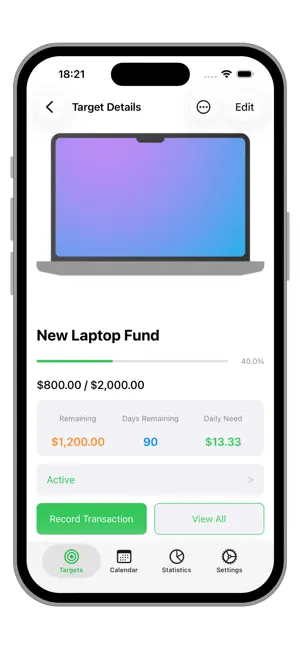 Saving Money Box-Savings Goals screenshot 2