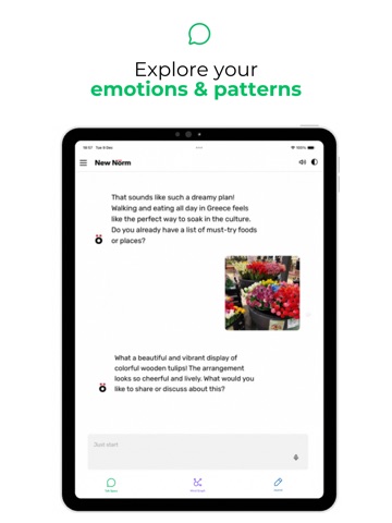 New Norm #1 Mental Hygiene App iPad screenshot