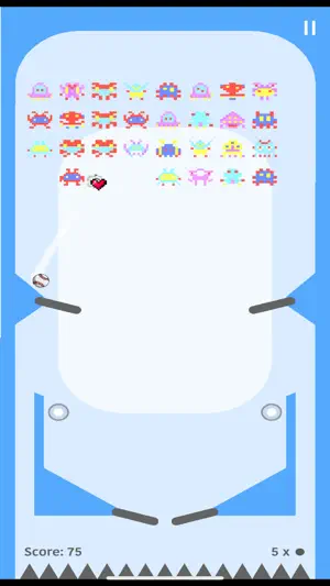 Pinvaders screenshot 2