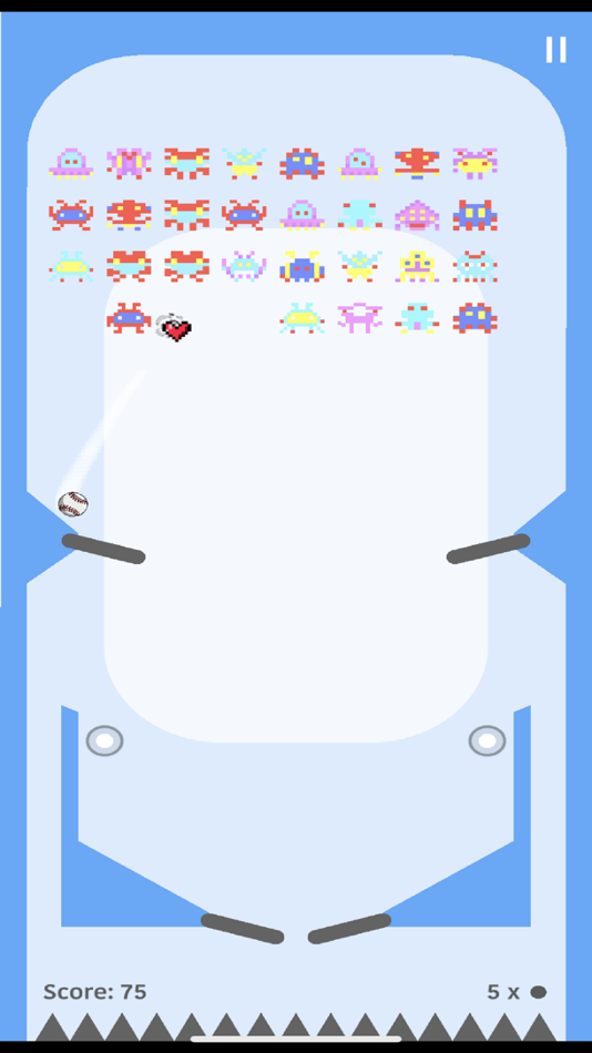 #2. Pinvaders (iOS) 由: ilan TETRUASHVILI