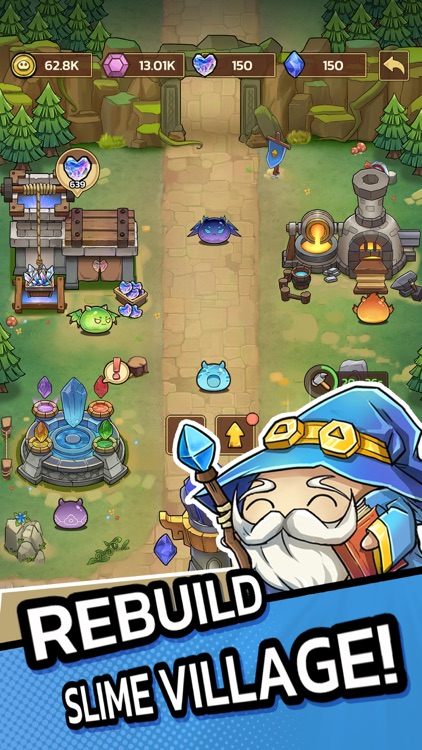 Slime Castle: Idle TD RTS Game screenshot-6