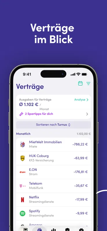 Finanzguru - Konten & Verträge screenshot 4 of 9