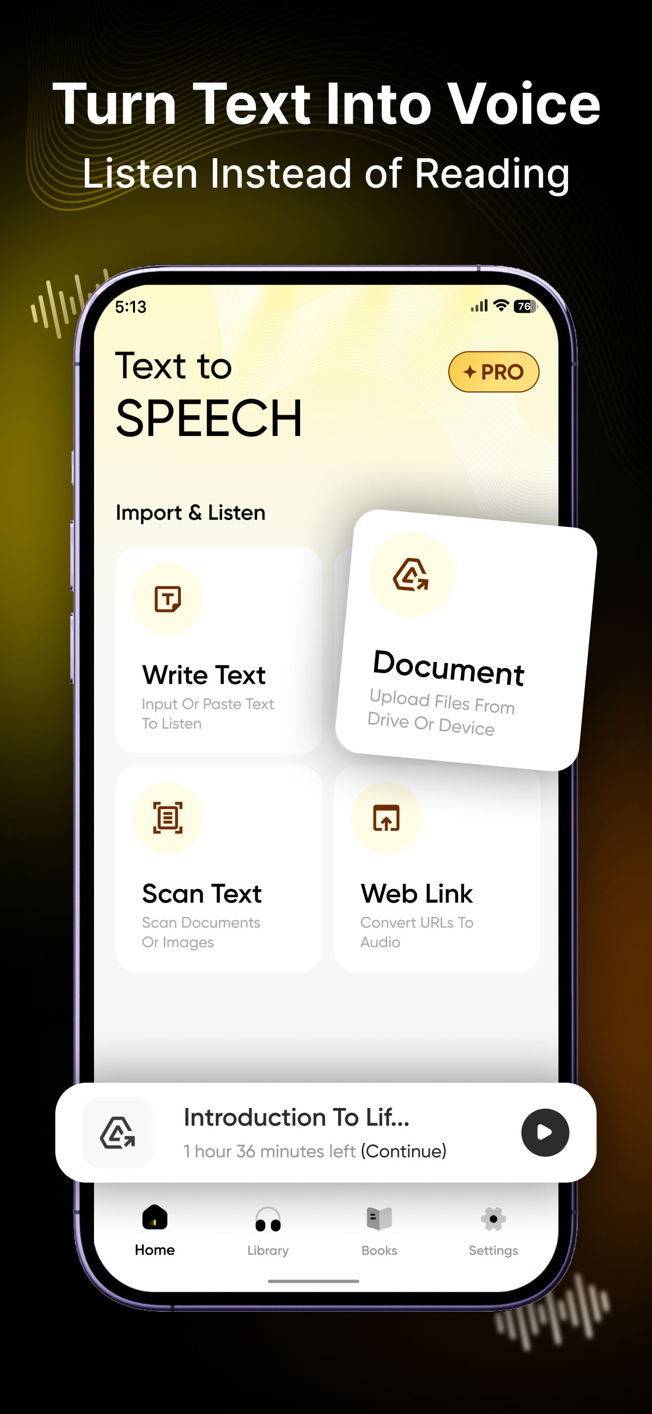 AI Text to Speech: Audio Books screenshot 4