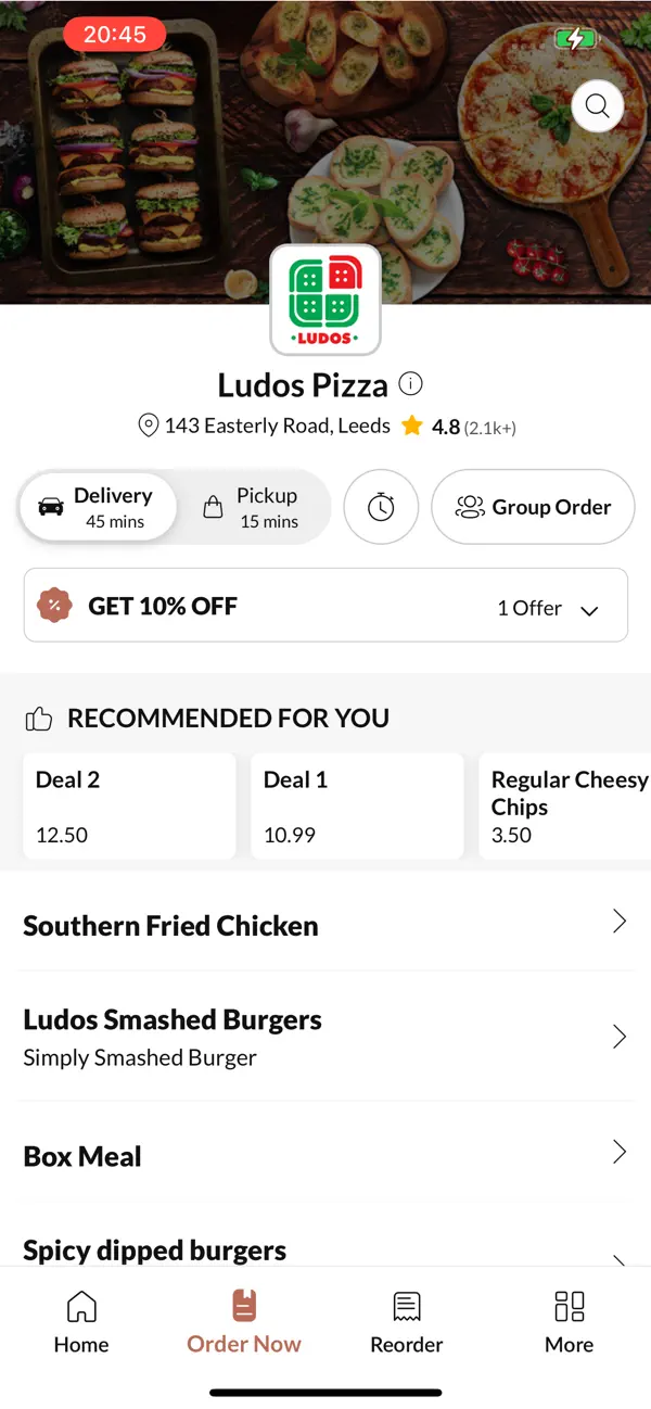 Screenshot #2 pour Ludos Pizza