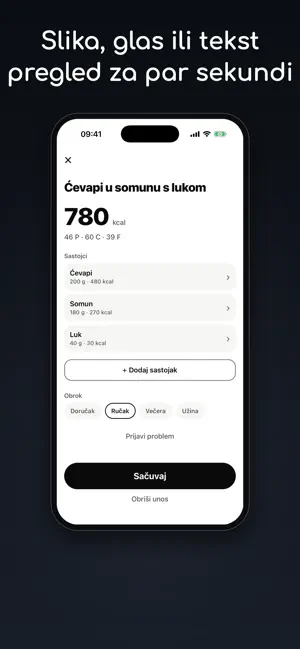 Kalorino: AI brojač kalorija screenshot 4