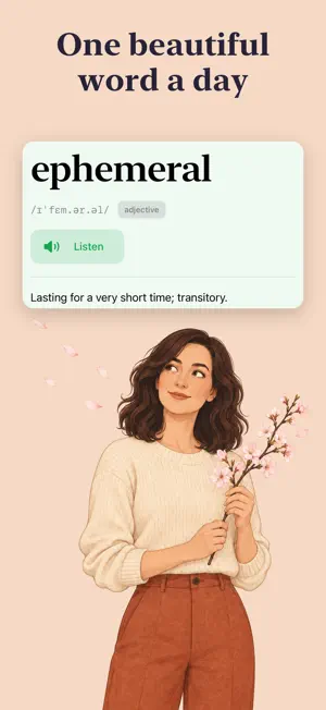 Vocabulary Daily Words English screenshot 1